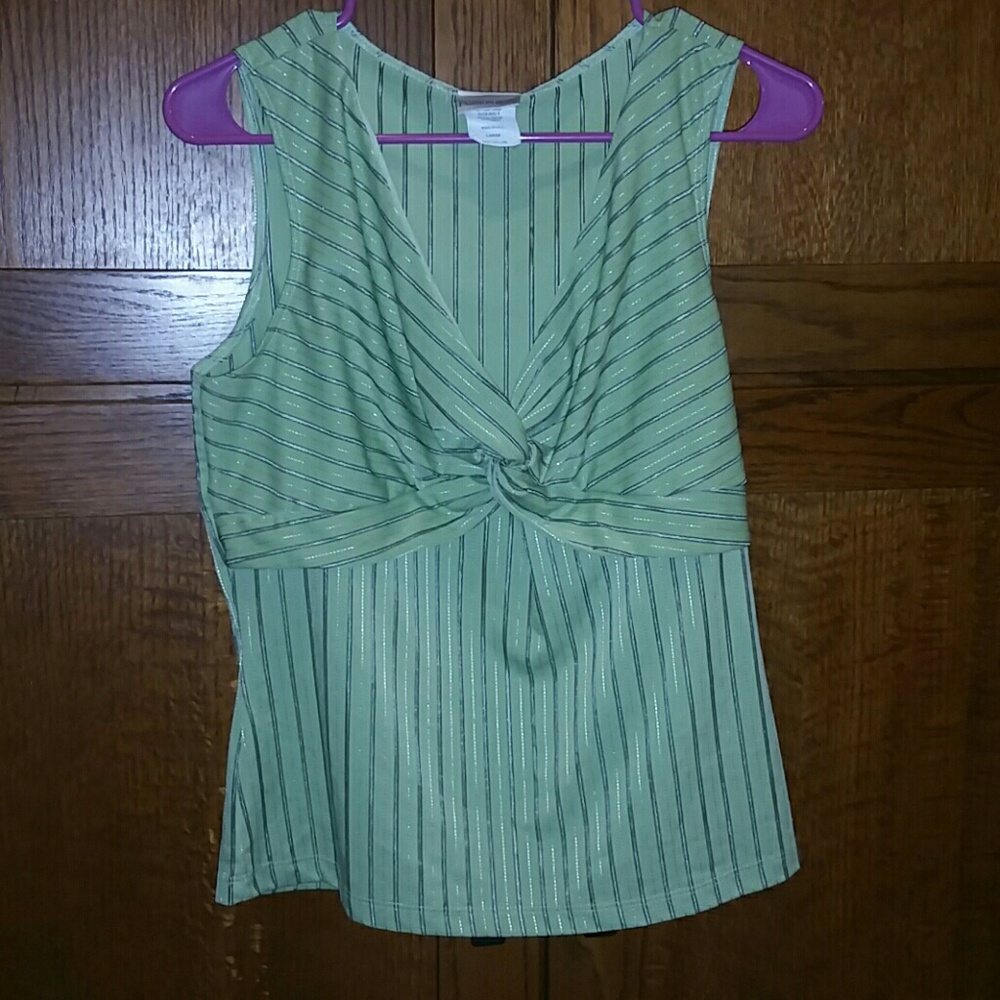 Vibrant green dress shirt